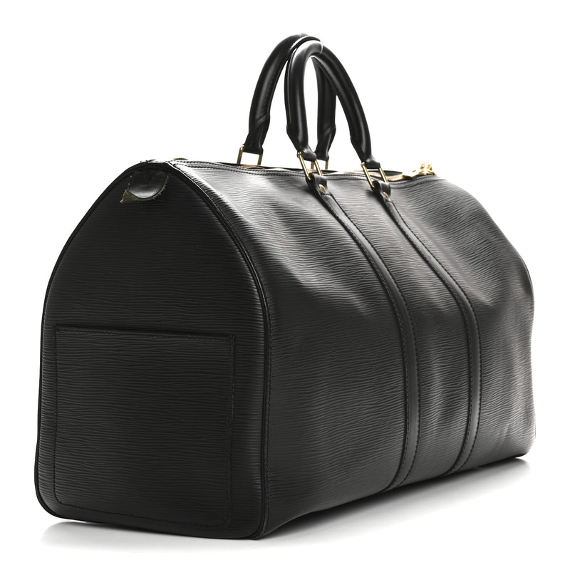 Louis Vuitton Epi Keepall 45 Black