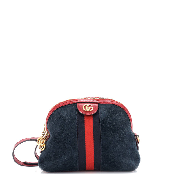 Gucci Ophidia Dome Shoulder Bag Suede