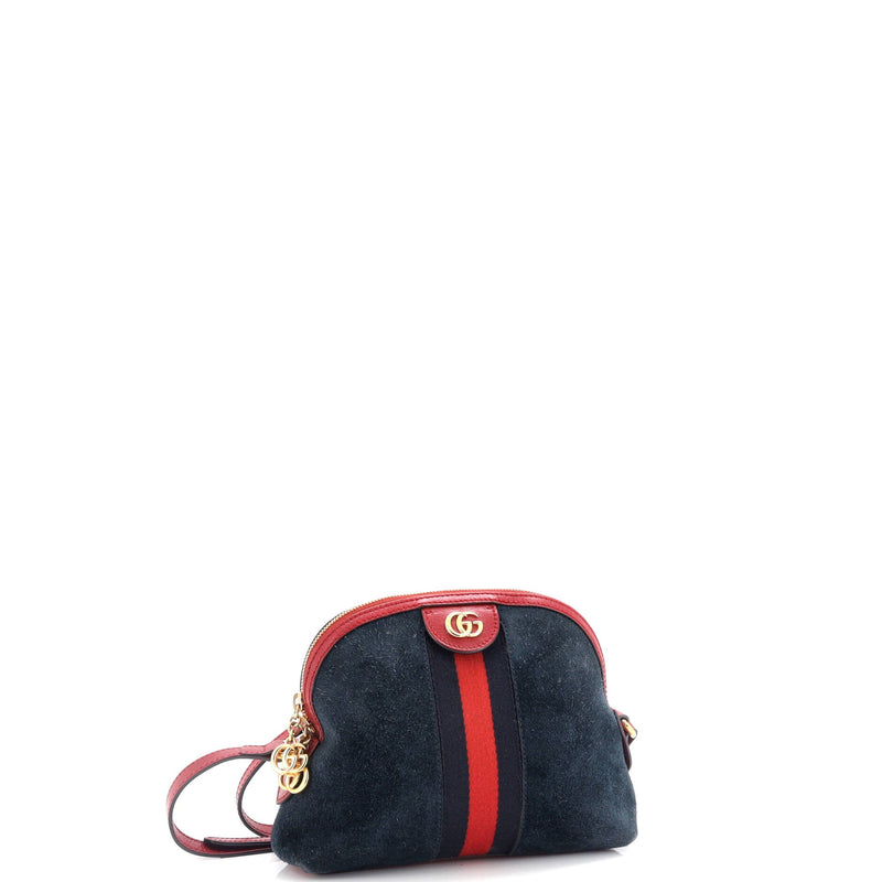 Gucci Ophidia Dome Shoulder Bag Suede