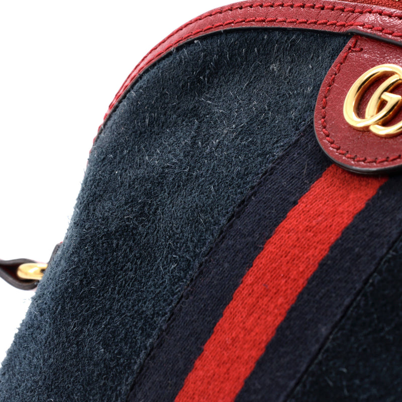 Gucci Ophidia Dome Shoulder Bag Suede