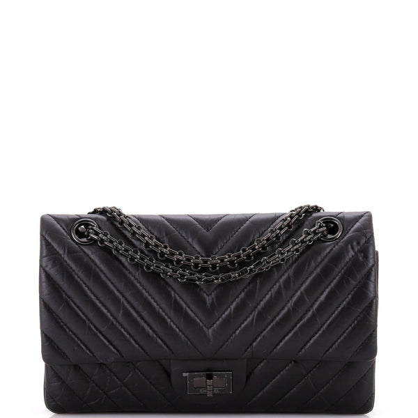 Chanel So Black Reissue 2.55 Flap Bag