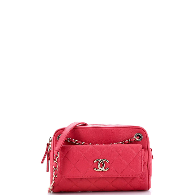 Chanel In & Out Camera Case Quilted