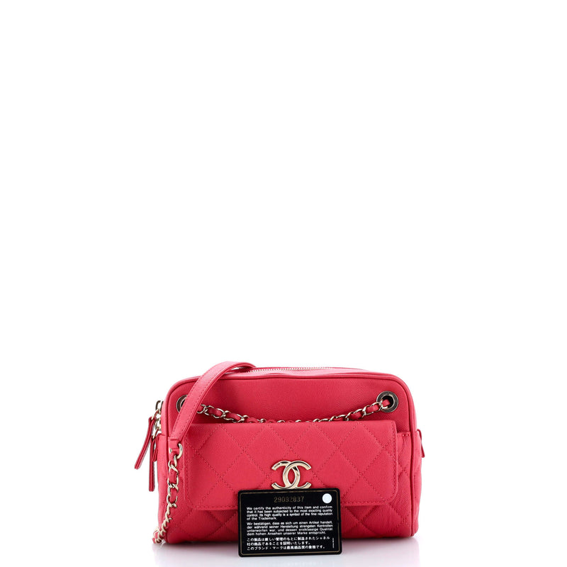 Chanel In & Out Camera Case Quilted