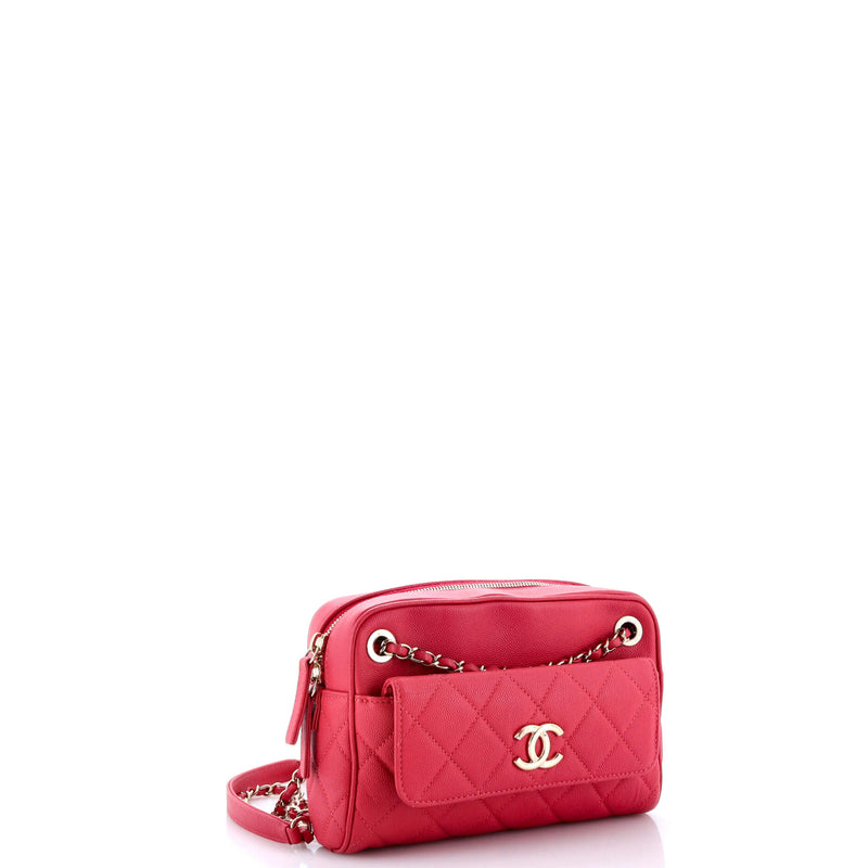 Chanel In & Out Camera Case Quilted