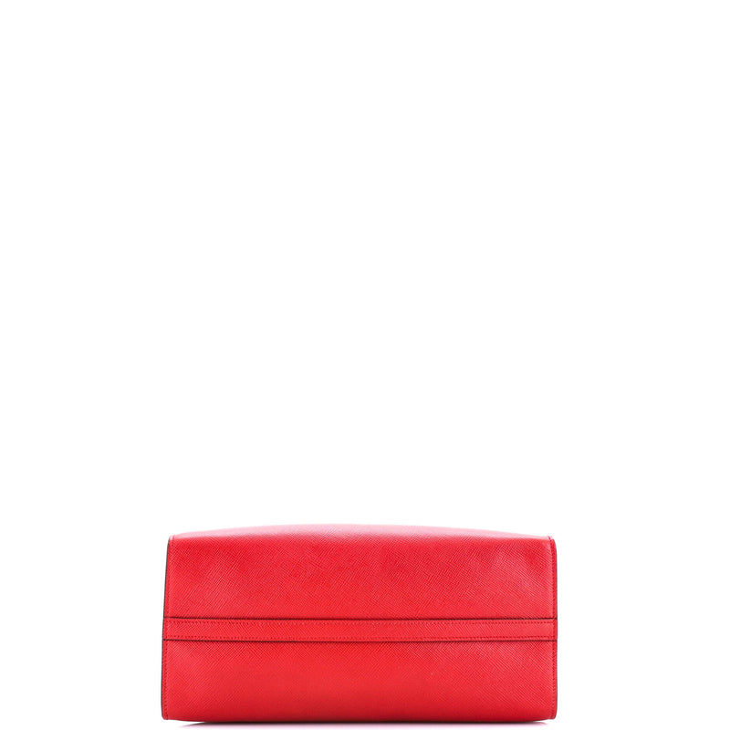 Prada Monochrome Tote Saffiano With City