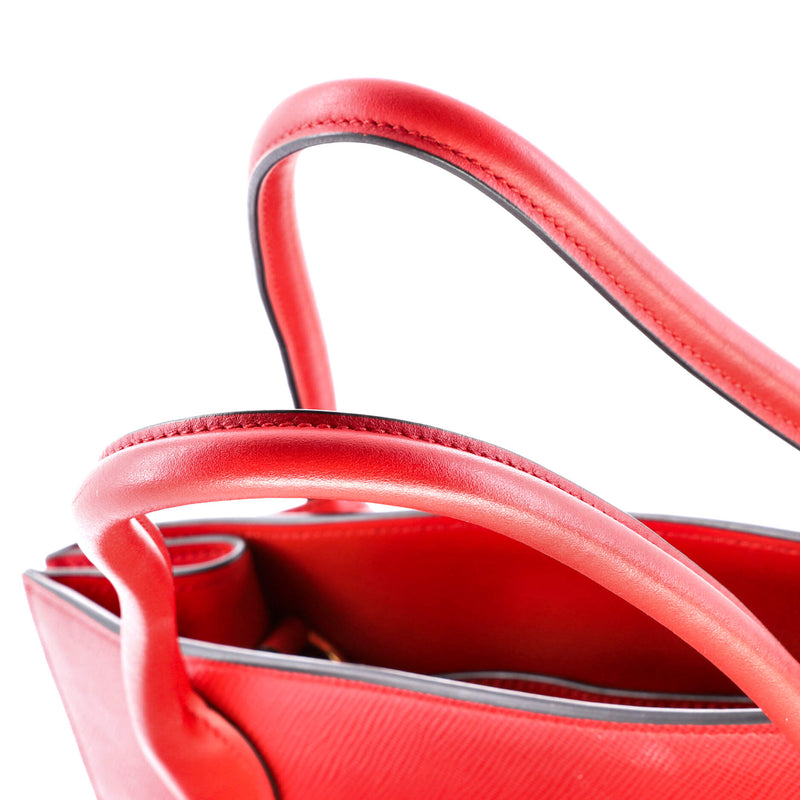 Prada Monochrome Tote Saffiano With City