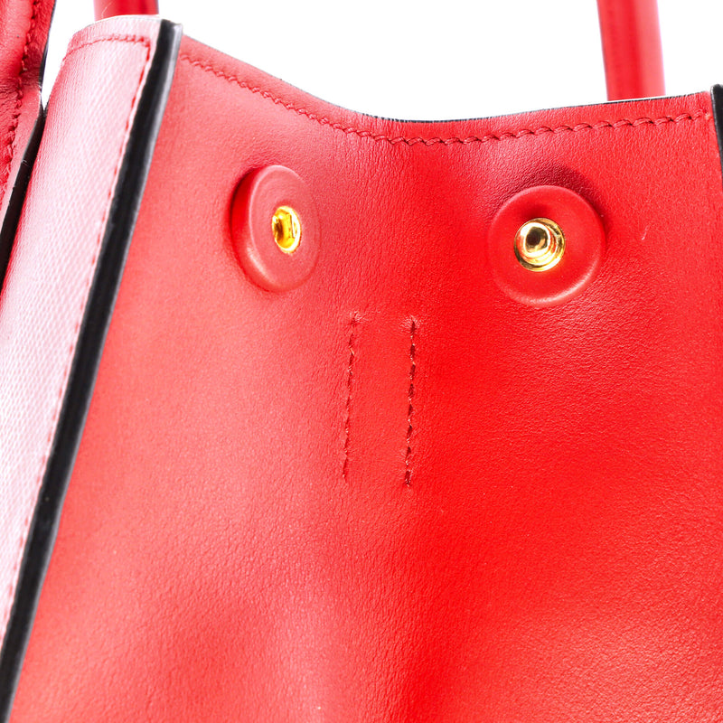 Prada Monochrome Tote Saffiano With City