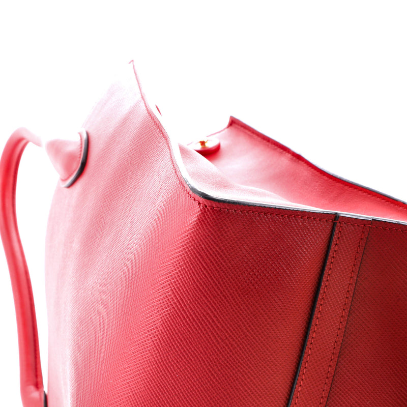 Prada Monochrome Tote Saffiano With City