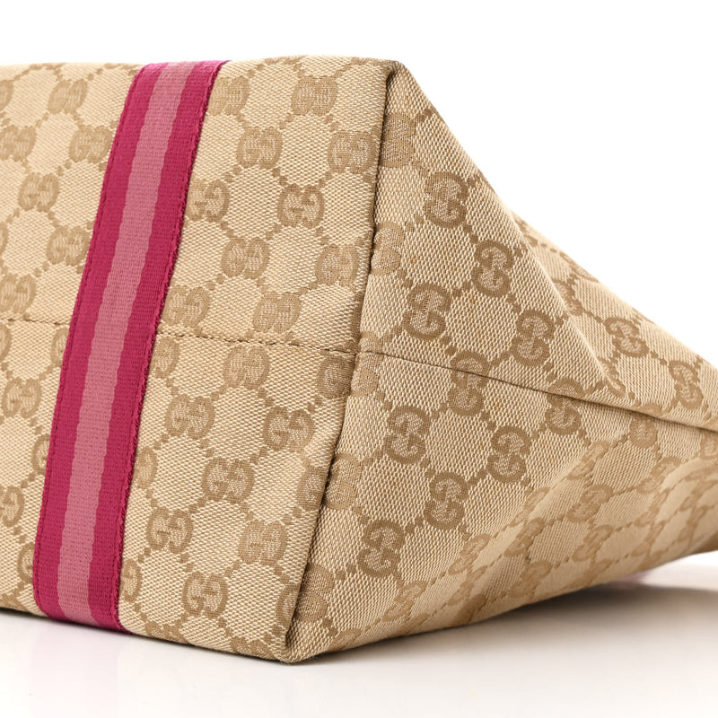 Gucci Large Jolicoeur Tote Pink