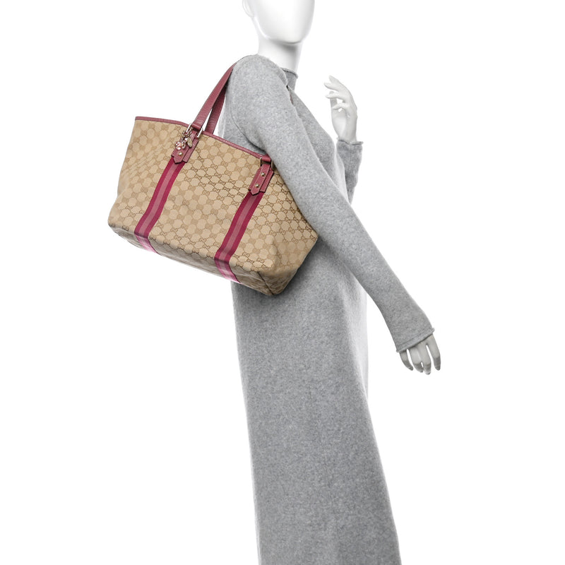 Gucci Large Jolicoeur Tote Pink