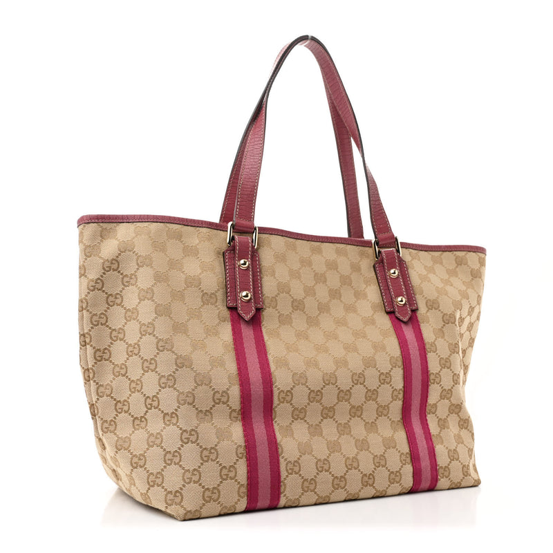 Gucci Large Jolicoeur Tote Pink