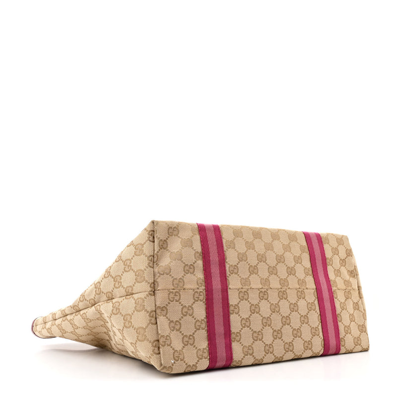 Gucci Large Jolicoeur Tote Pink
