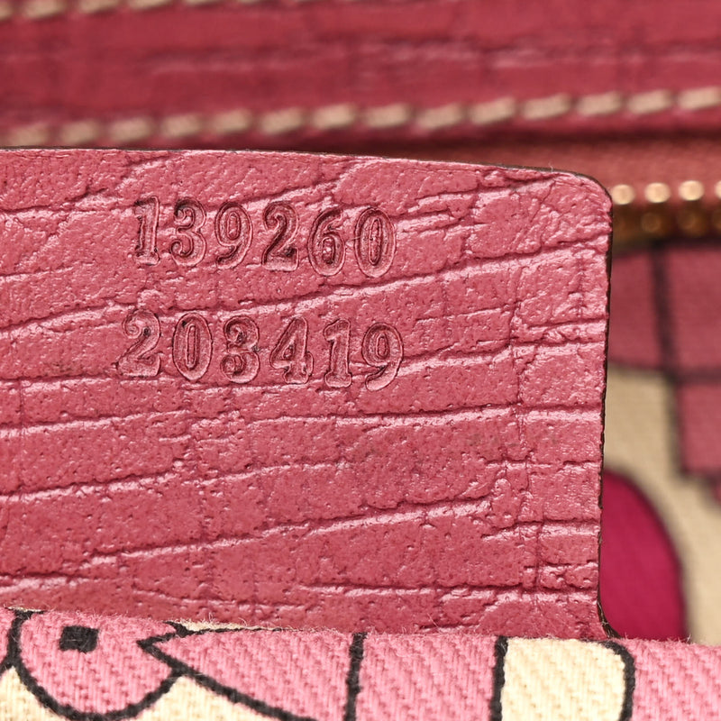 Gucci Large Jolicoeur Tote Pink