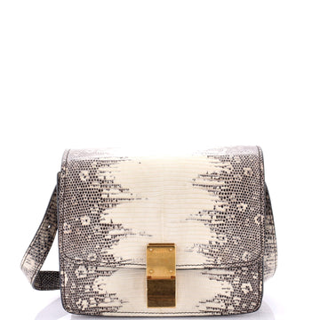 Celine Classic Box Bag Lizard Small
