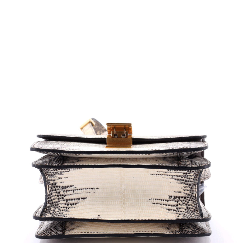 Celine Classic Box Bag Lizard Small