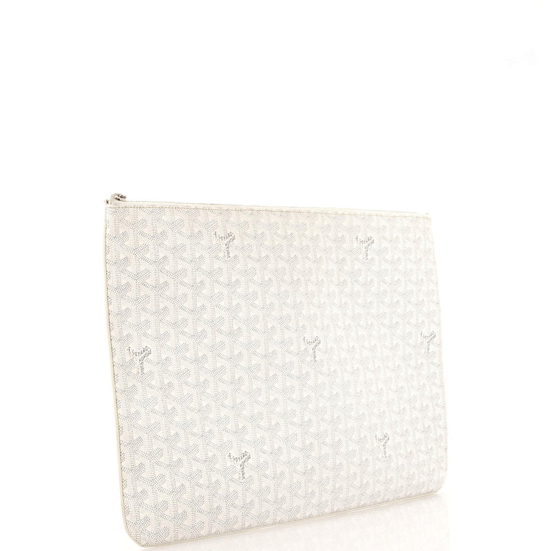 Goyard Senat Zip Pouch Coated Canvas Gm