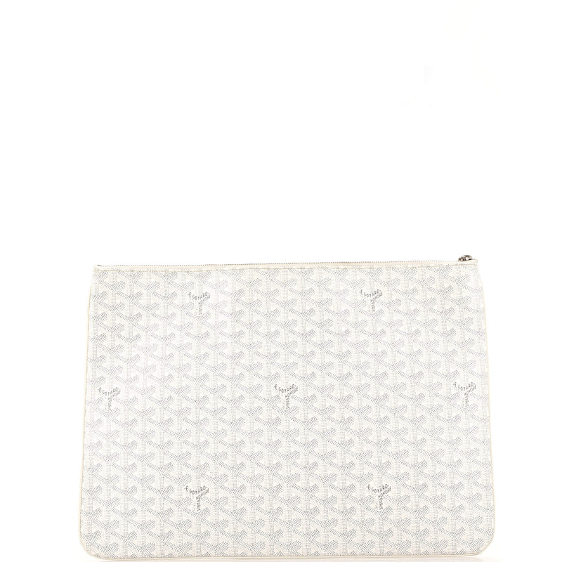 Goyard Senat Zip Pouch Coated Canvas Gm