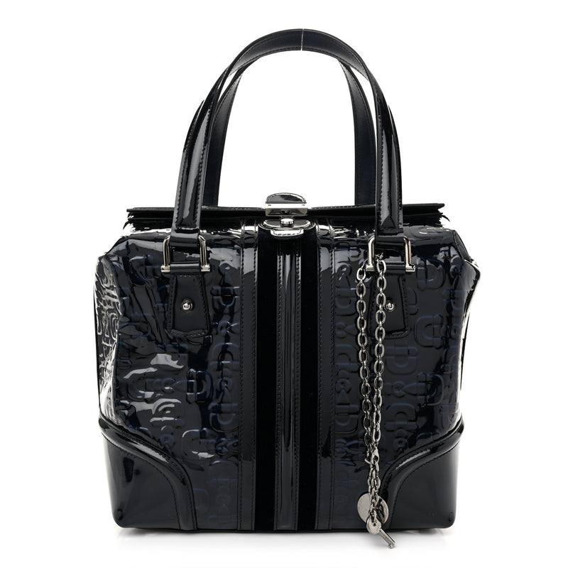 Gucci Patent Horsebit Embossed Treasure