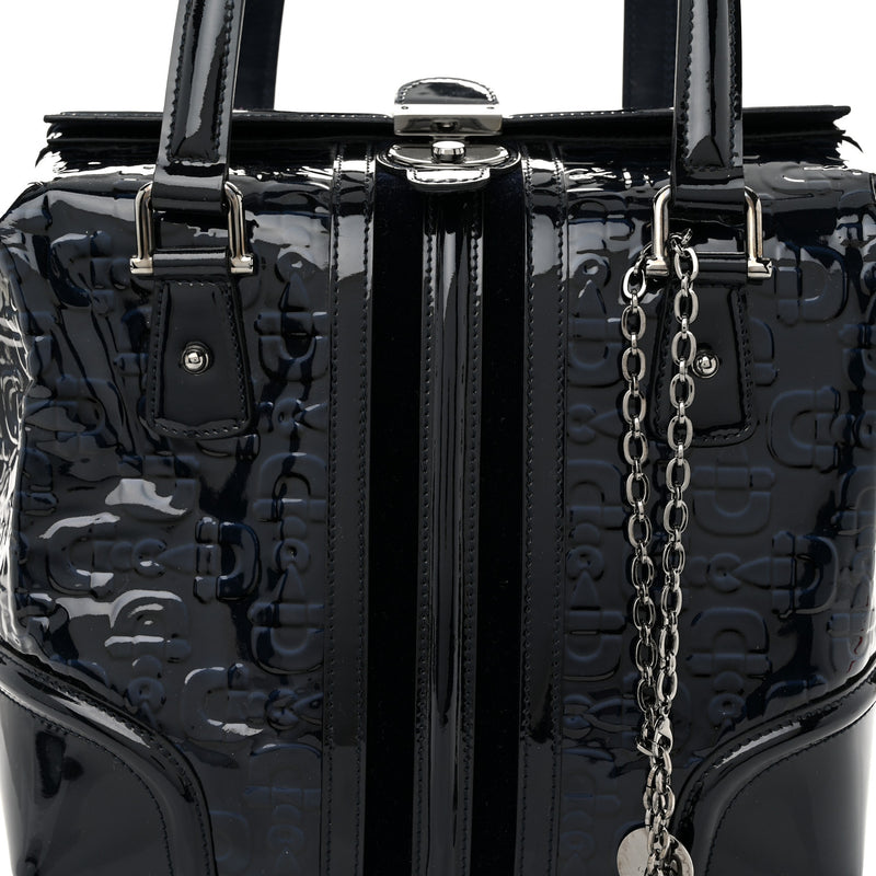 Gucci Patent Horsebit Embossed Treasure