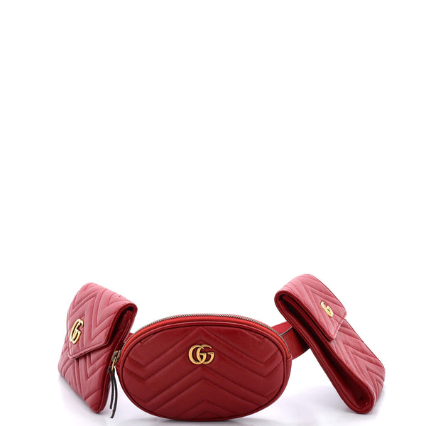 Gucci Gg Marmont Multi Pocket Belt Bag