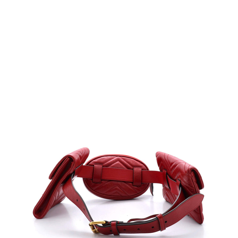Gucci Gg Marmont Multi Pocket Belt Bag