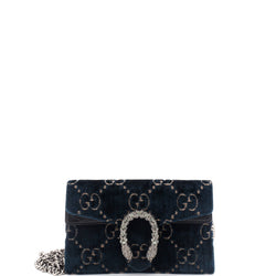 Gucci Dionysus Bag Gg Velvet Super Mini