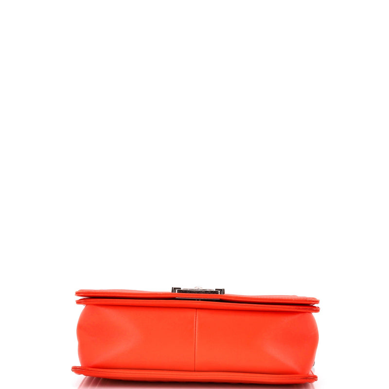 Chanel Boy Flap Bag Chevron Wrinkled
