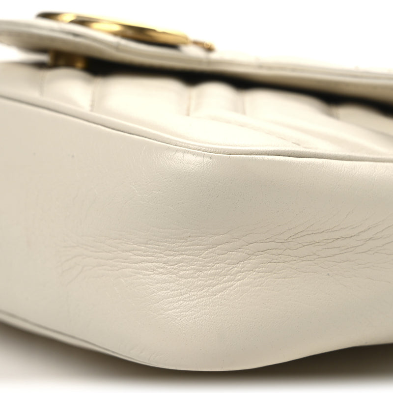 Gucci Calfskin Matelasse Super Mini Gg