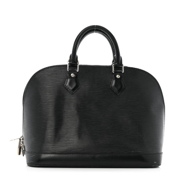 Louis Vuitton Epi Alma Pm Black