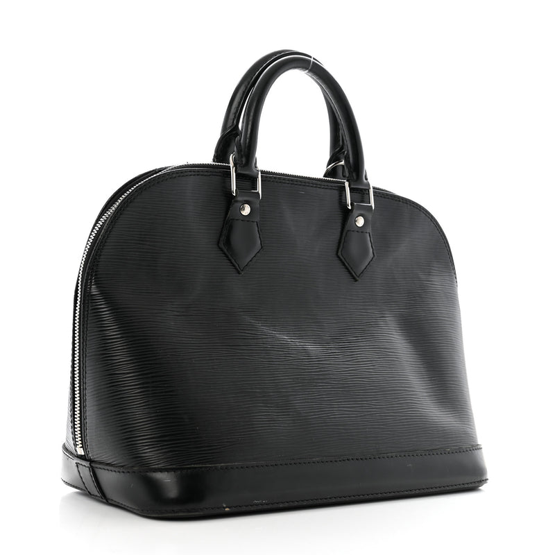 Louis Vuitton Epi Alma Pm Black