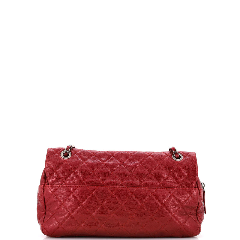 Chanel Easy Flap Bag Quilted Caviar