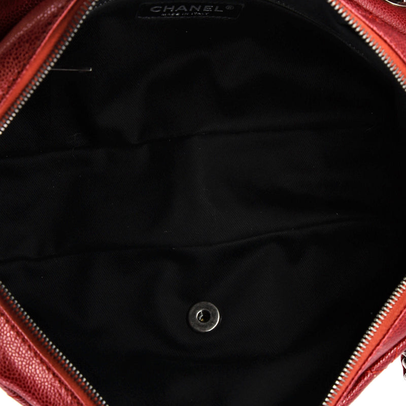 Chanel Easy Flap Bag Quilted Caviar