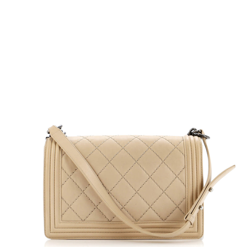 Chanel Stitch Boy Flap Bag Quilted