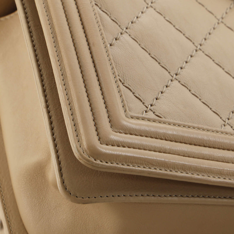 Chanel Stitch Boy Flap Bag Quilted
