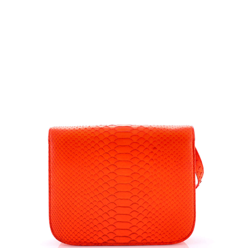 Celine Classic Box Bag Python Medium
