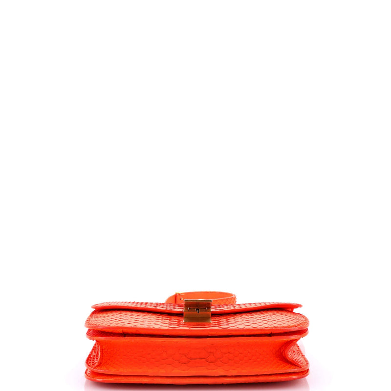Celine Classic Box Bag Python Medium