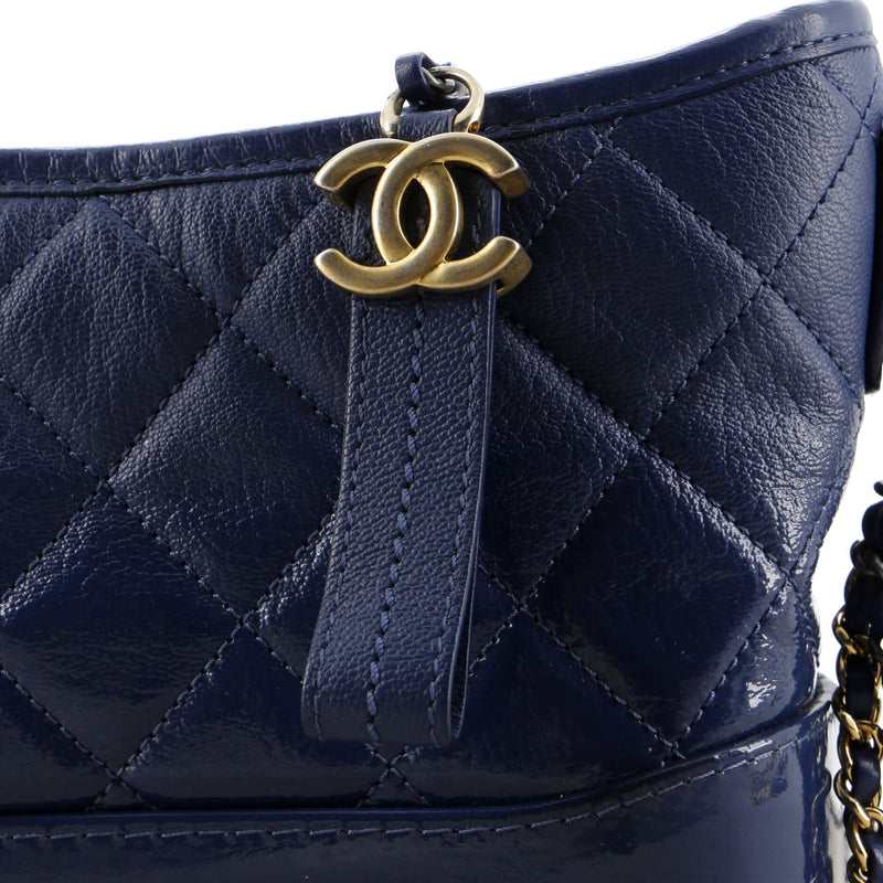 Chanel Gabrielle Hobo Quilted Goatskin