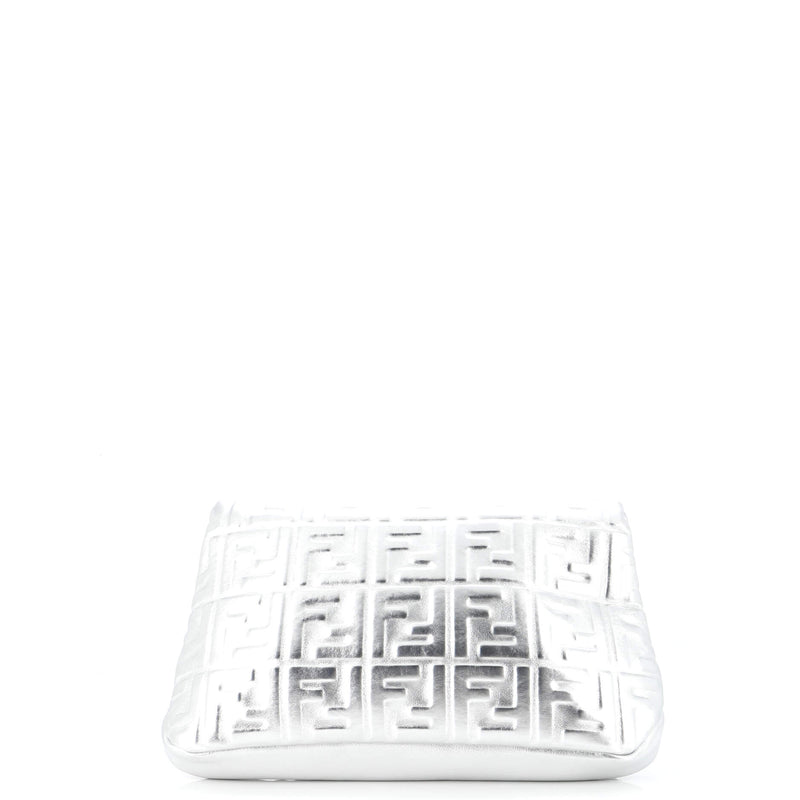 Fendi Ff Foldover Frame Tote Zucca
