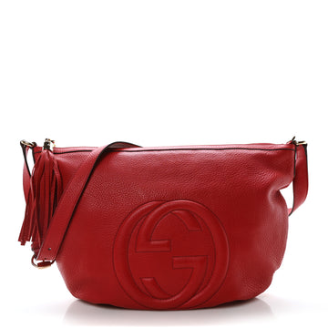 Gucci Pebbled Calfskin Medium Soho Hobo