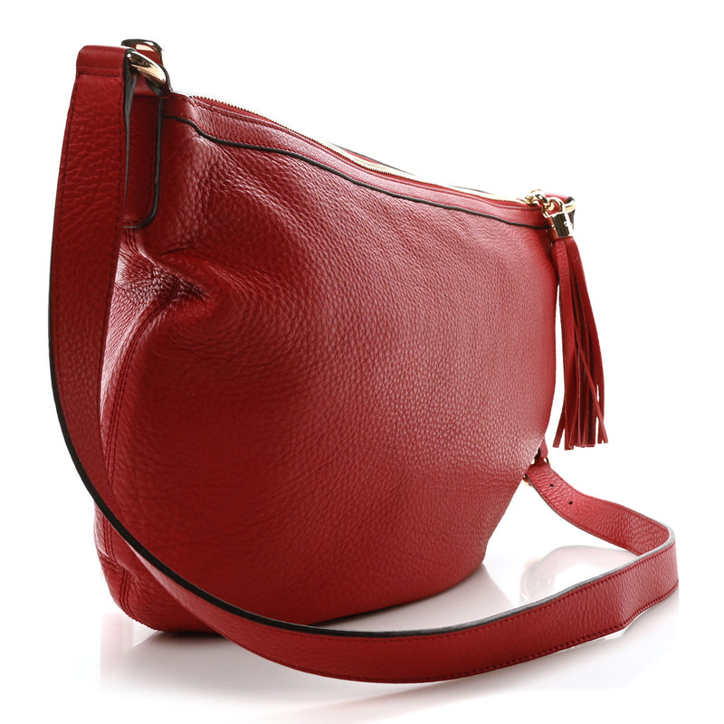 Gucci Pebbled Calfskin Medium Soho Hobo