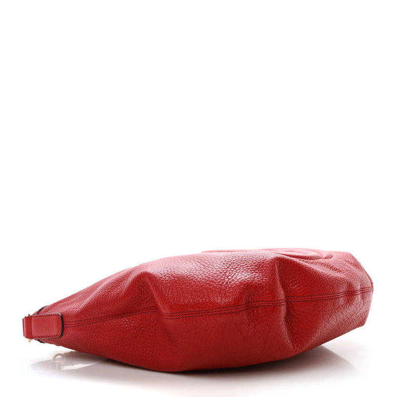Gucci Pebbled Calfskin Medium Soho Hobo