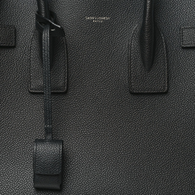 Saint Laurent Grained Calfskin Small Sac