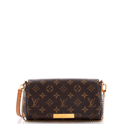 Louis Vuitton Favorite Handbag Canvas Mm