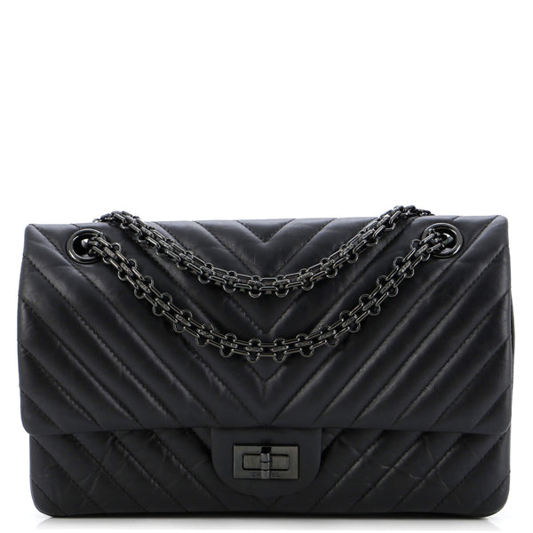 Chanel So Black Reissue 2.55 Flap Bag