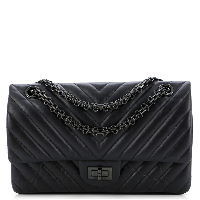 Chanel So Black Reissue 2.55 Flap Bag