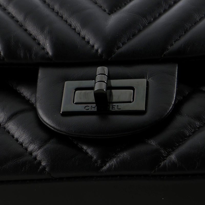Chanel So Black Reissue 2.55 Flap Bag