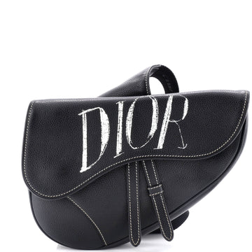 Christian Dior Alex Foxton Logo Saddle