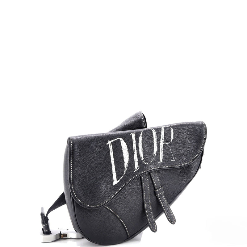 Christian Dior Alex Foxton Logo Saddle