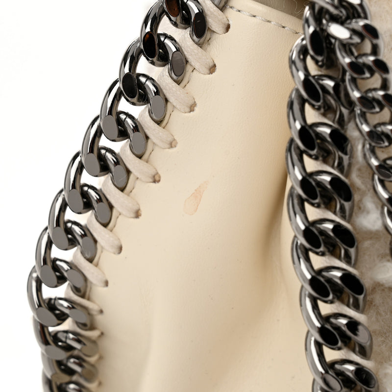 Stella Mccartney Wool Fur Mini Falabella