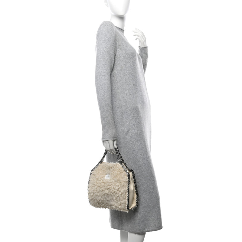 Stella Mccartney Wool Fur Mini Falabella